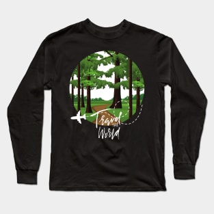 Adventure is worthwhile Explore the world travel lover summer holidays vacation Long Sleeve T-Shirt